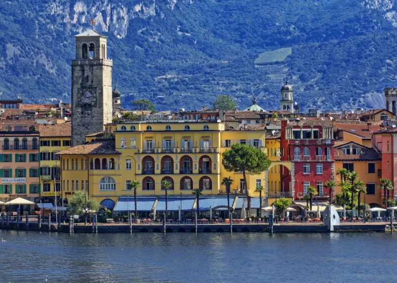 Riva del Garda in Italy